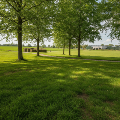 gras onder bomen schaduw welke grassoort